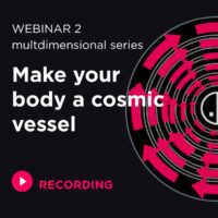 Jost Sauer webinar recording - make your body a cosmic vessel