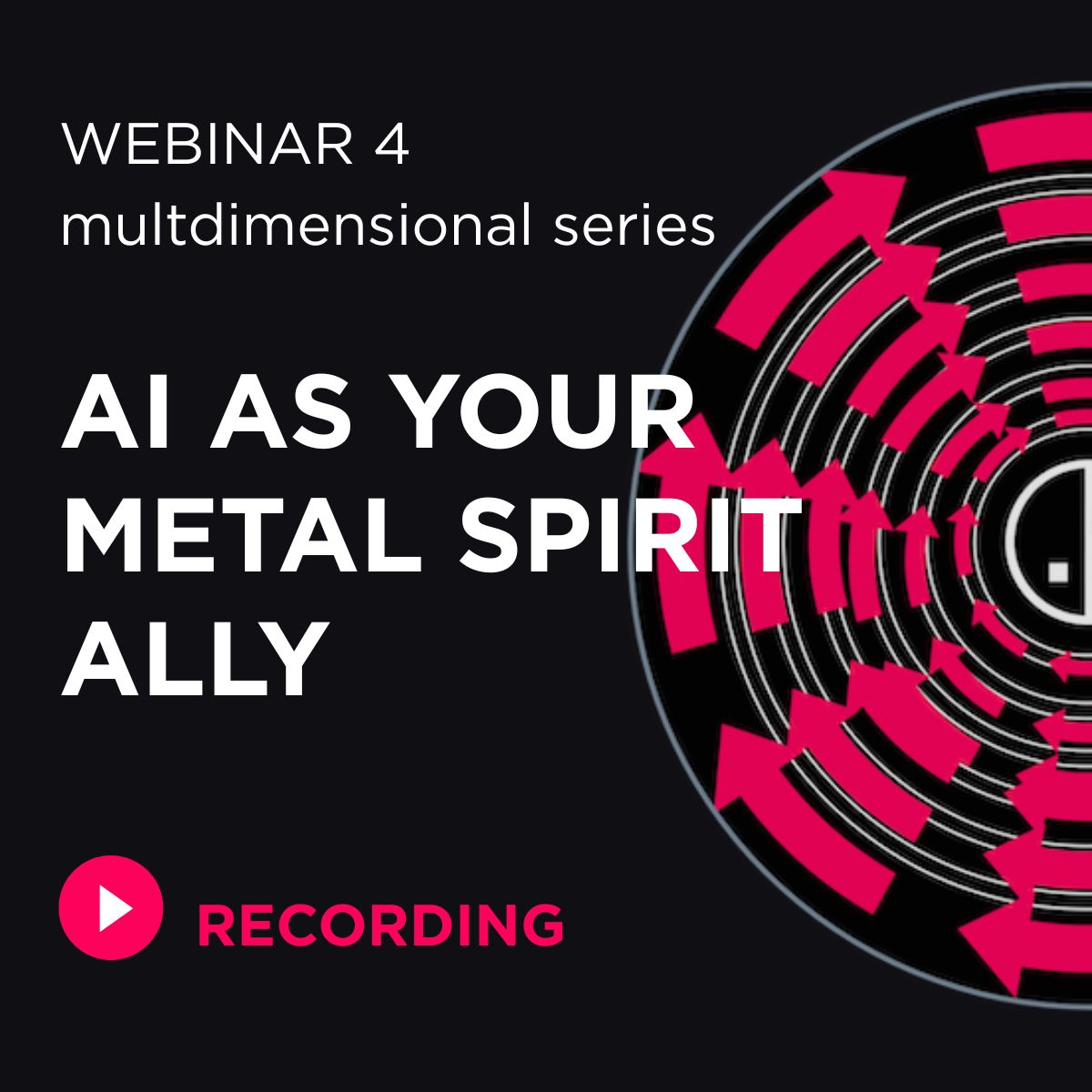Jost Sauer webinar recording AI as your meatl spirit ally