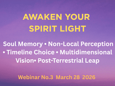 Jost Sauer webinar 3 awaken your spirit light